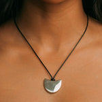 Monikh Dale x Daphine Vol. II. Singh Silver Pendant Necklace.