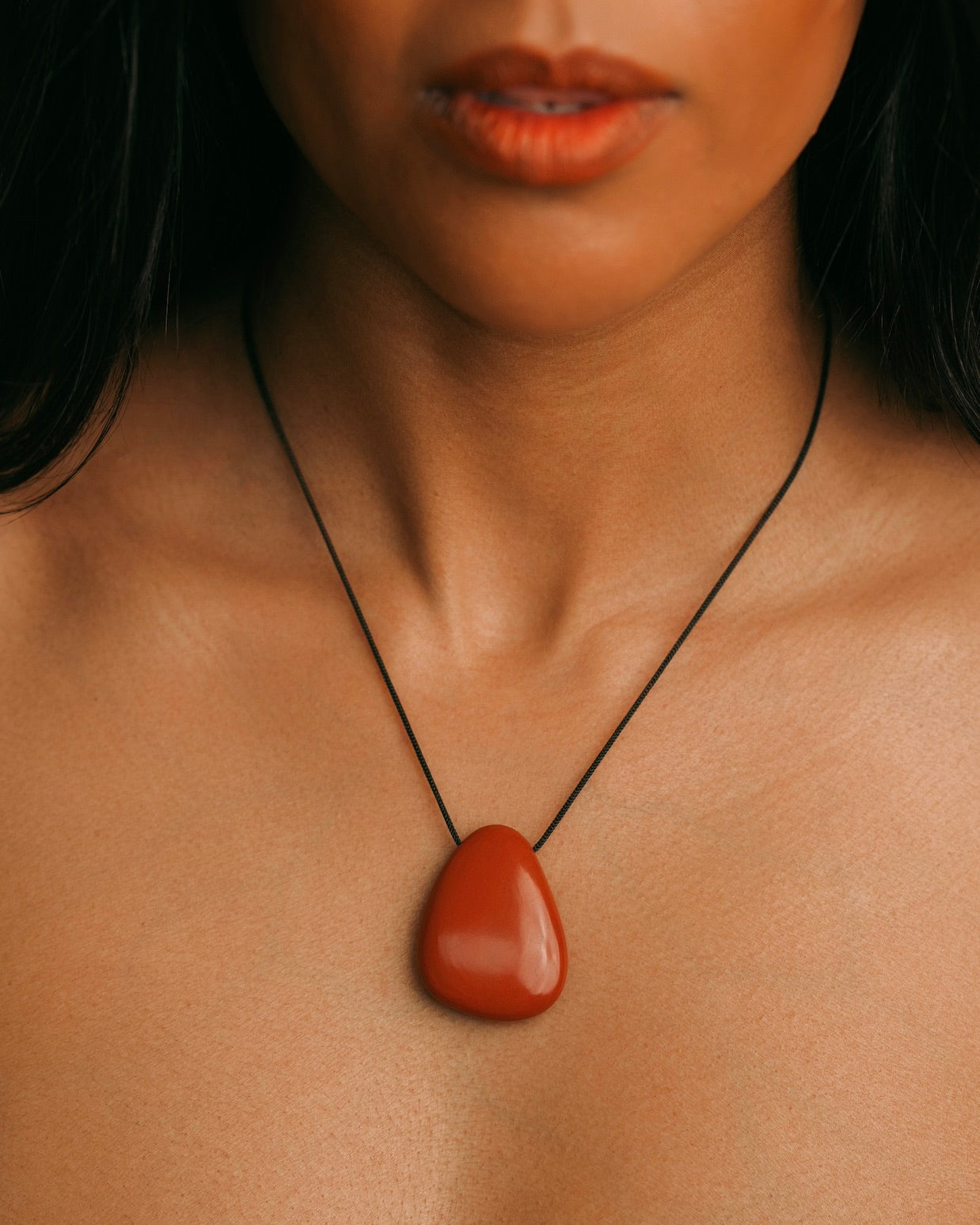 Monikh Dale x Daphine Vol. II. Swin Jasper Stone Necklace.