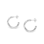 Mona Hoops Silver