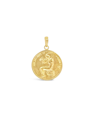 VIRGO COIN CHARM