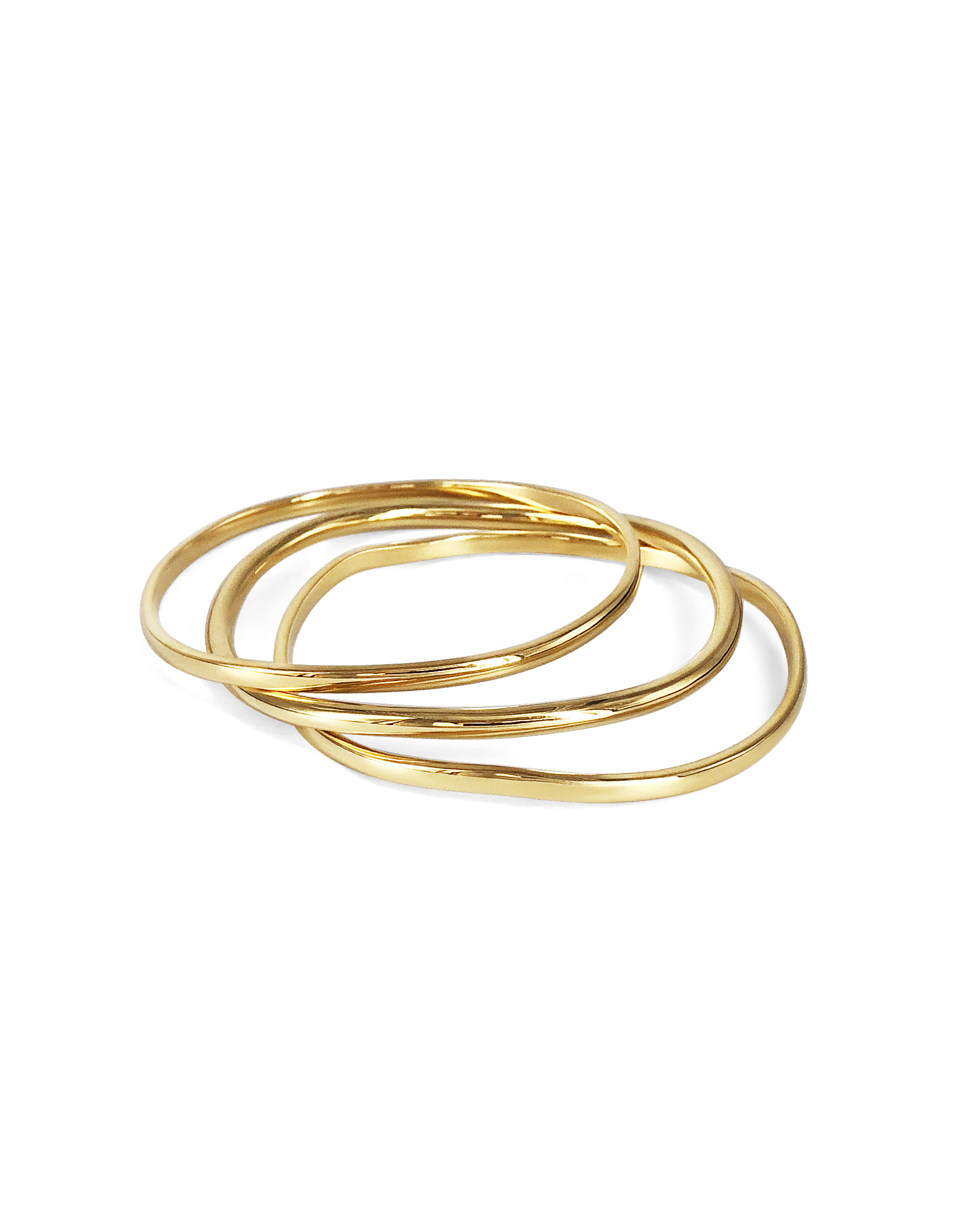 【DAPHiNE】MOUNE 18Kゴールドプレーテッド 3セットバングル Moune Bangles – DAPHINE